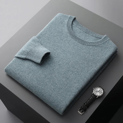 Pull à Col Rond en Maille Douce pour Homme