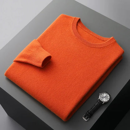 Pull à Col Rond en Maille Douce pour Homme