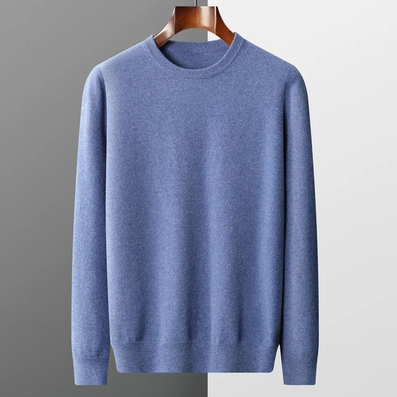 Pull à Col Rond en Maille Douce pour Homme