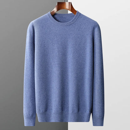 Pull à Col Rond en Maille Douce pour Homme