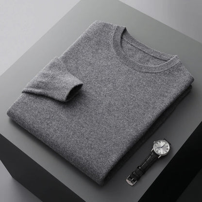 Pull à Col Rond en Maille Douce pour Homme