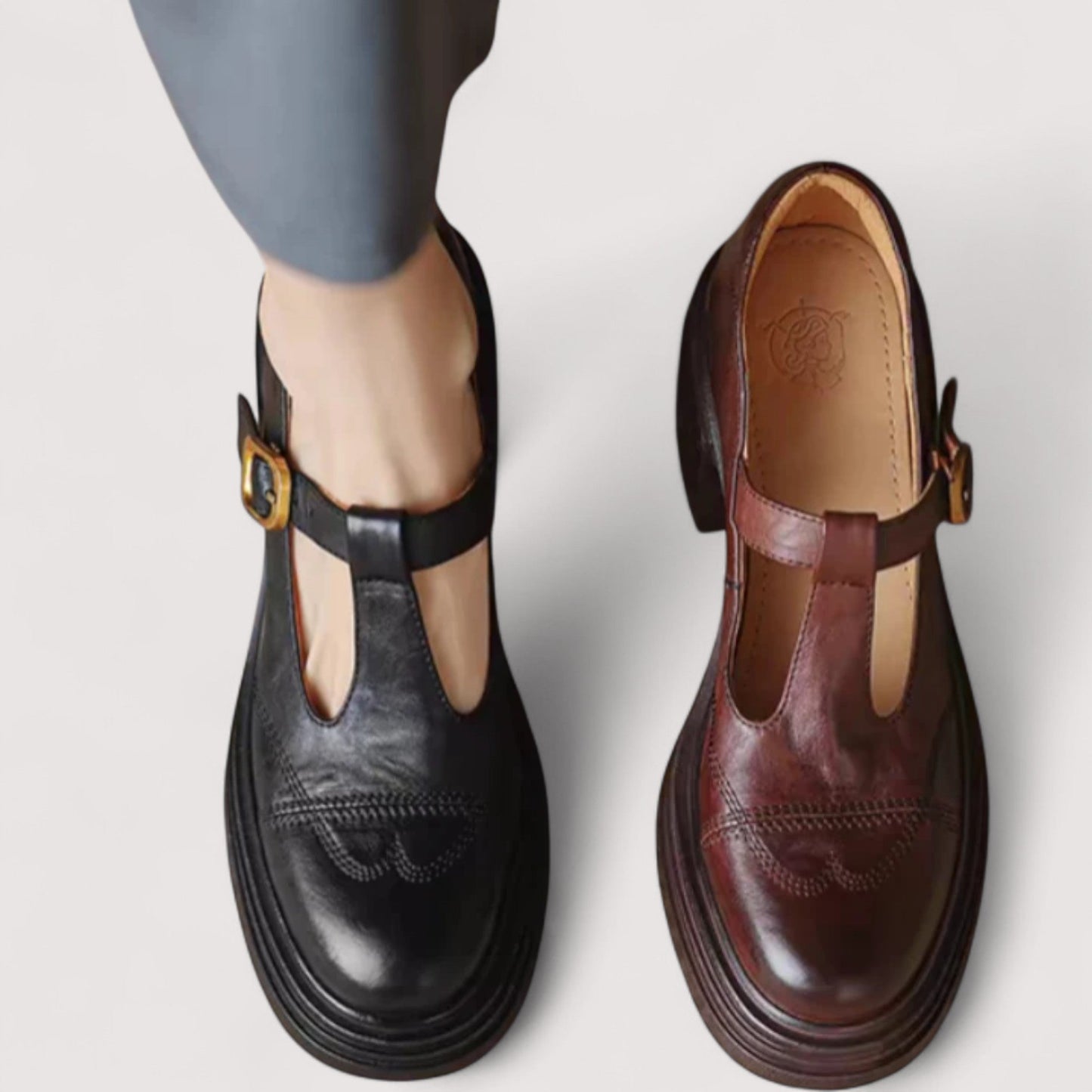 Mocassins à Imprimé Élégant pour Femme