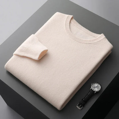 Pull à Col Rond en Maille Douce pour Homme