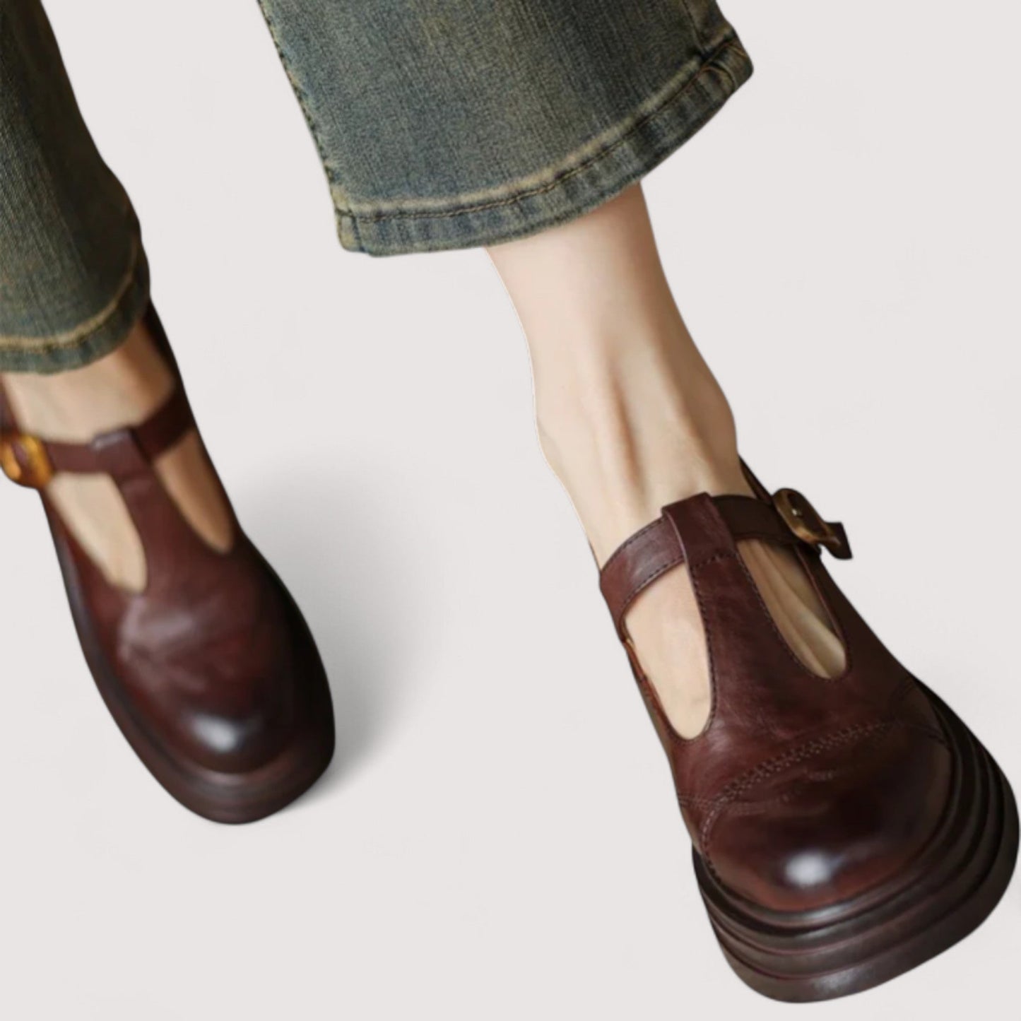 Mocassins à Imprimé Élégant pour Femme