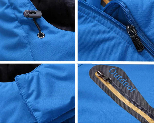 Veste Outdoor Imperméable à Capuche pour Homme