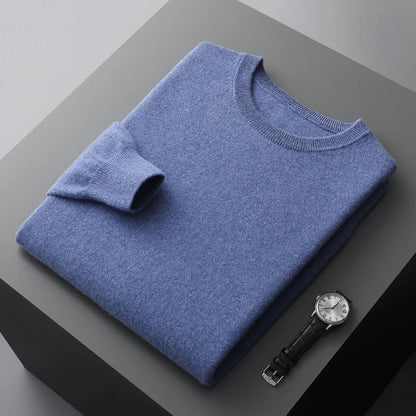Pull à Col Rond en Maille Douce pour Homme