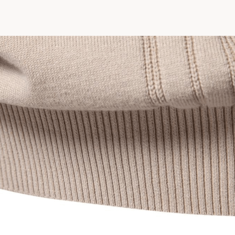 Pull à Col Rond à Rayures Horizontales pour Homme