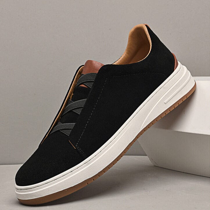 Baskets Basses en Daim Synthétique pour Homme