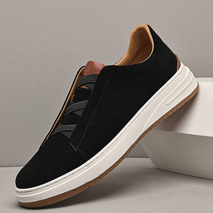 Baskets Basses en Daim Synthétique pour Homme