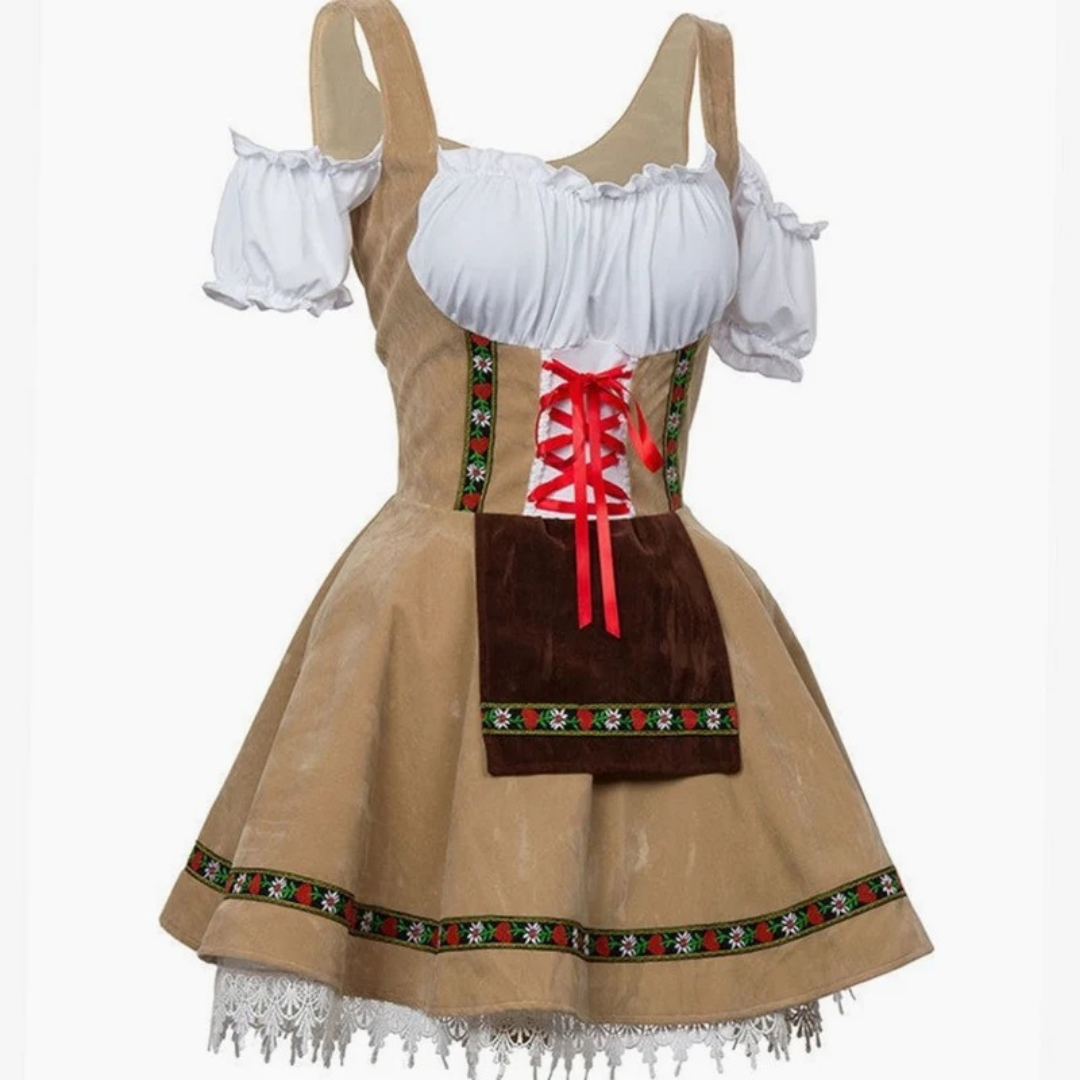 Dirndl à Nœud pour Femme