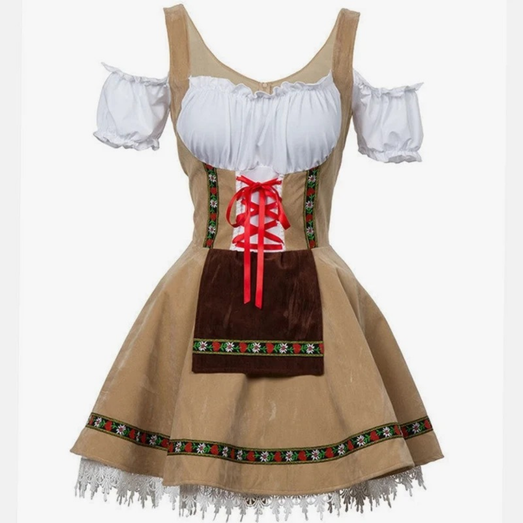 Dirndl à Nœud pour Femme