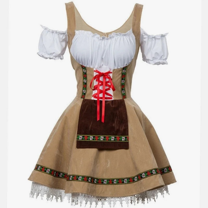 Dirndl à Nœud pour Femme