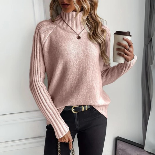 Pull à Col Roulé pour Femme