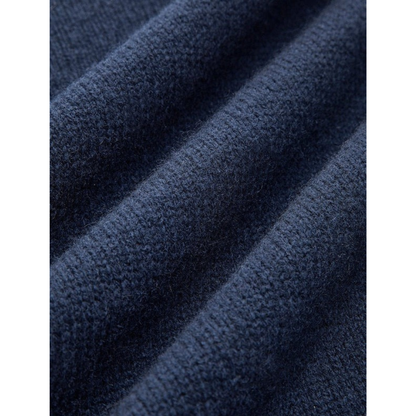Pull en Maille à Col Chemise pour Femme