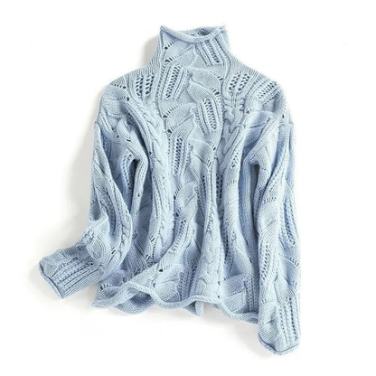 Pull à Col Roulé pour Femme