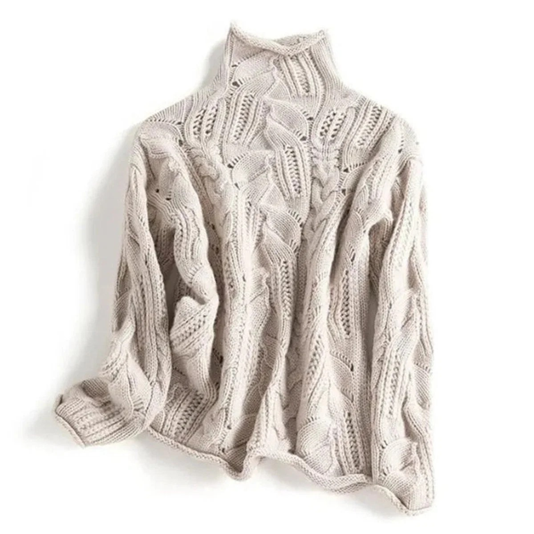 Pull à Col Roulé pour Femme