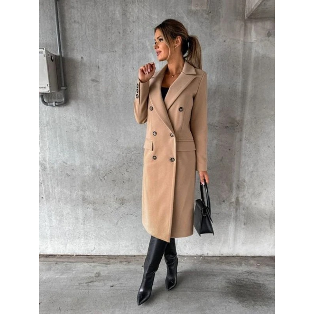 Trench-Coat Long pour Femme