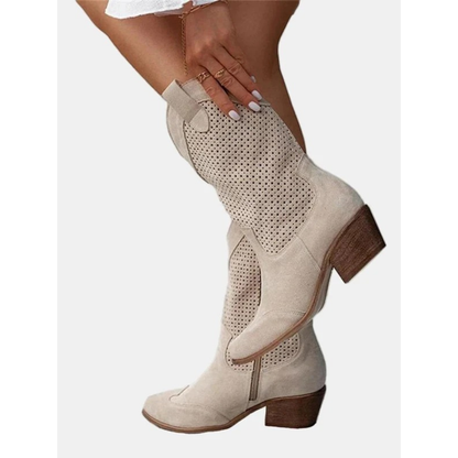 Bottes Perforé pour Femme