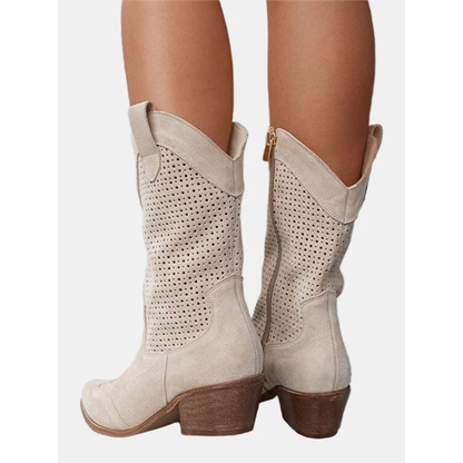 Bottes Perforé pour Femme