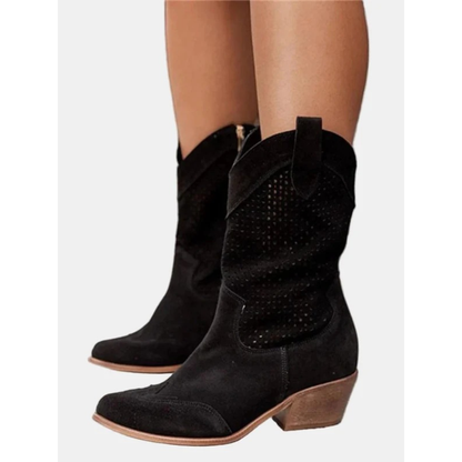 Bottes Perforé pour Femme