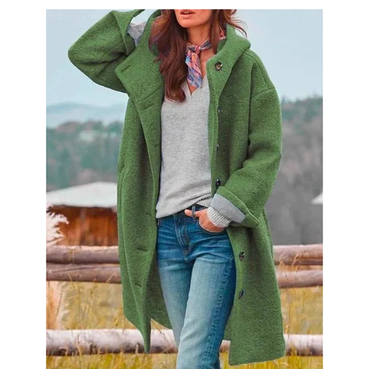 Veste d’Hiver à Capuche en Polaire pour Femme