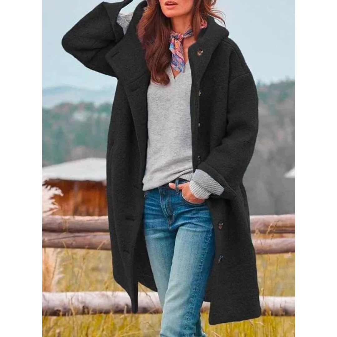 Veste d’Hiver à Capuche en Polaire pour Femme