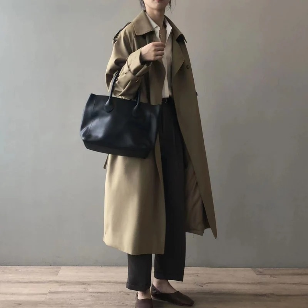 Trench-Coat Long pour Femme