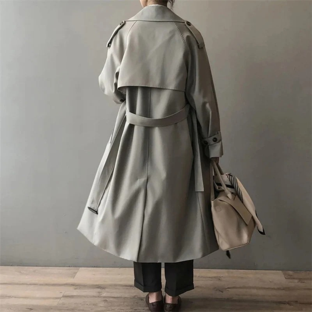 Trench-Coat Long pour Femme