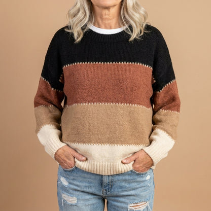 Pull Aubry - Marron