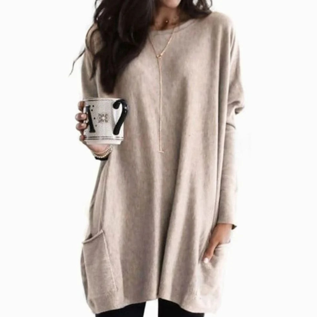 Pull en Maille Long pour Femme