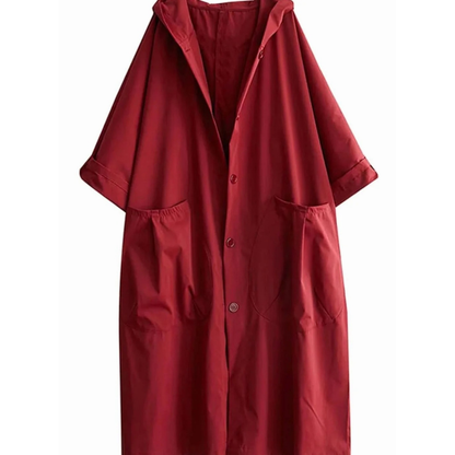 Imperméable à Capuche pour Femme