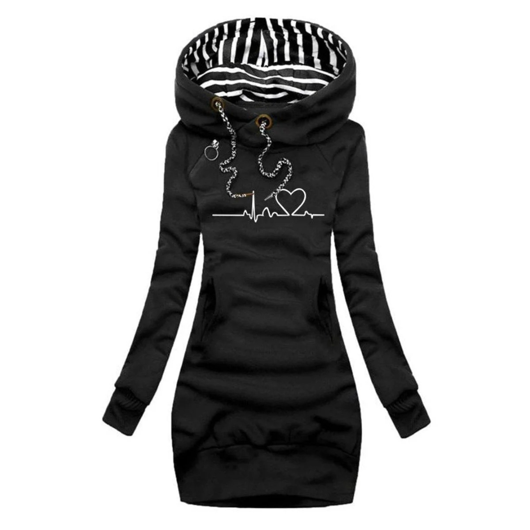 Robe Sweat à Capuche pour Femme
