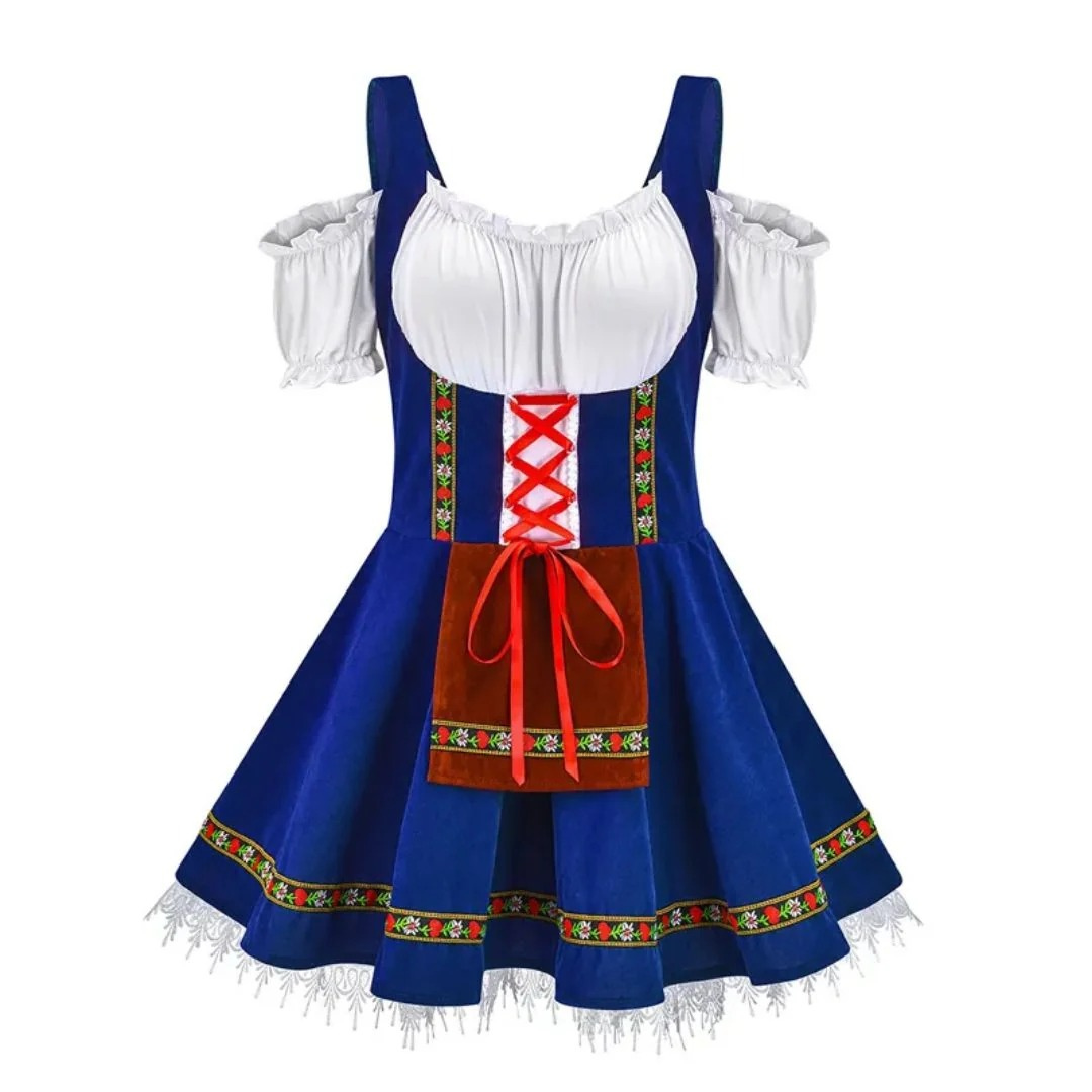 Robe Traditionnelle à Motif Floral pour Femme