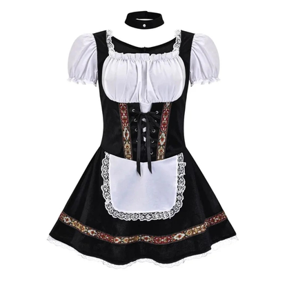 Robe Traditionnelle à Motif Floral pour Femme