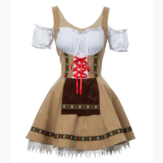 Robe Traditionnelle à Motif Floral pour Femme