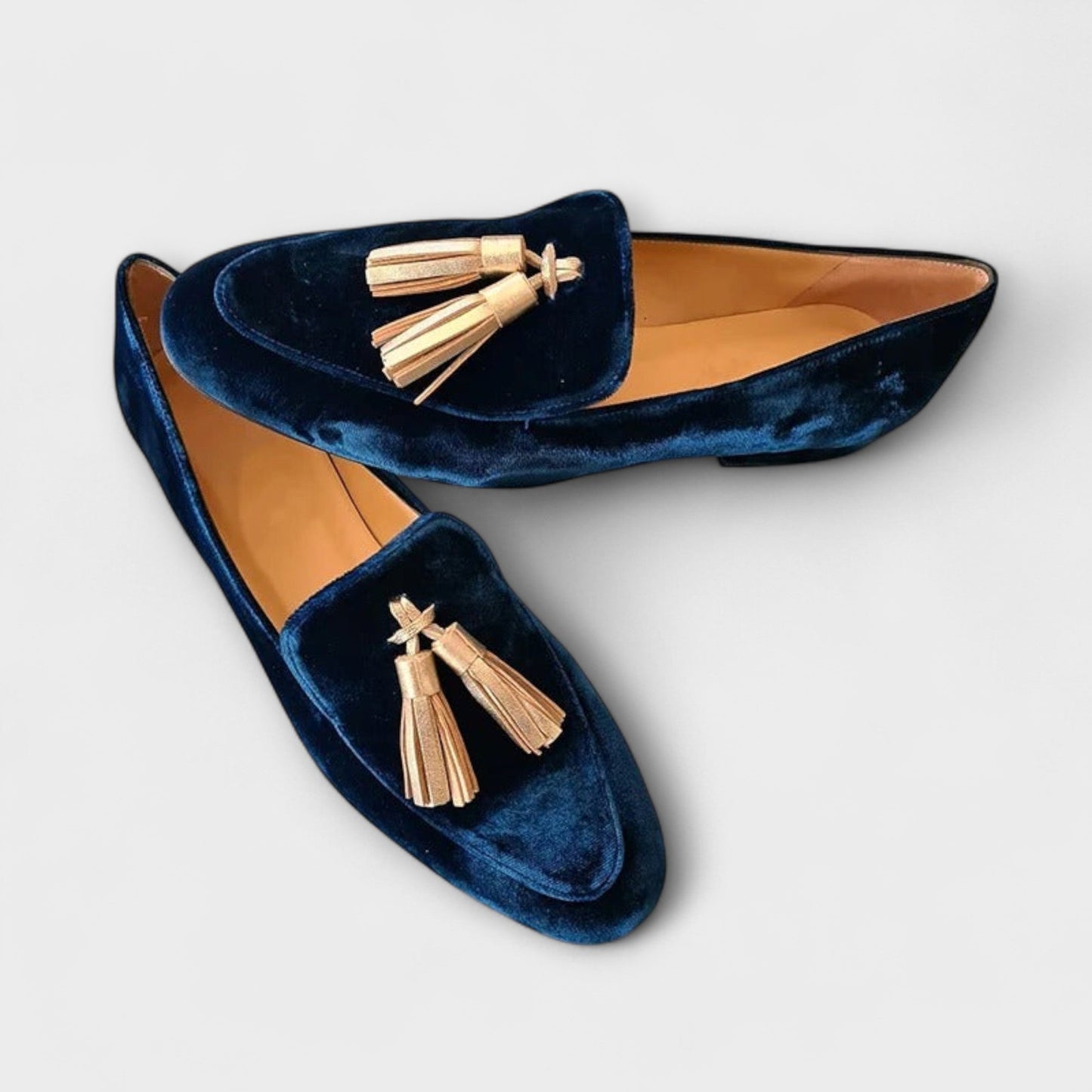 Mocassins Slip-On à Franges pour Femme