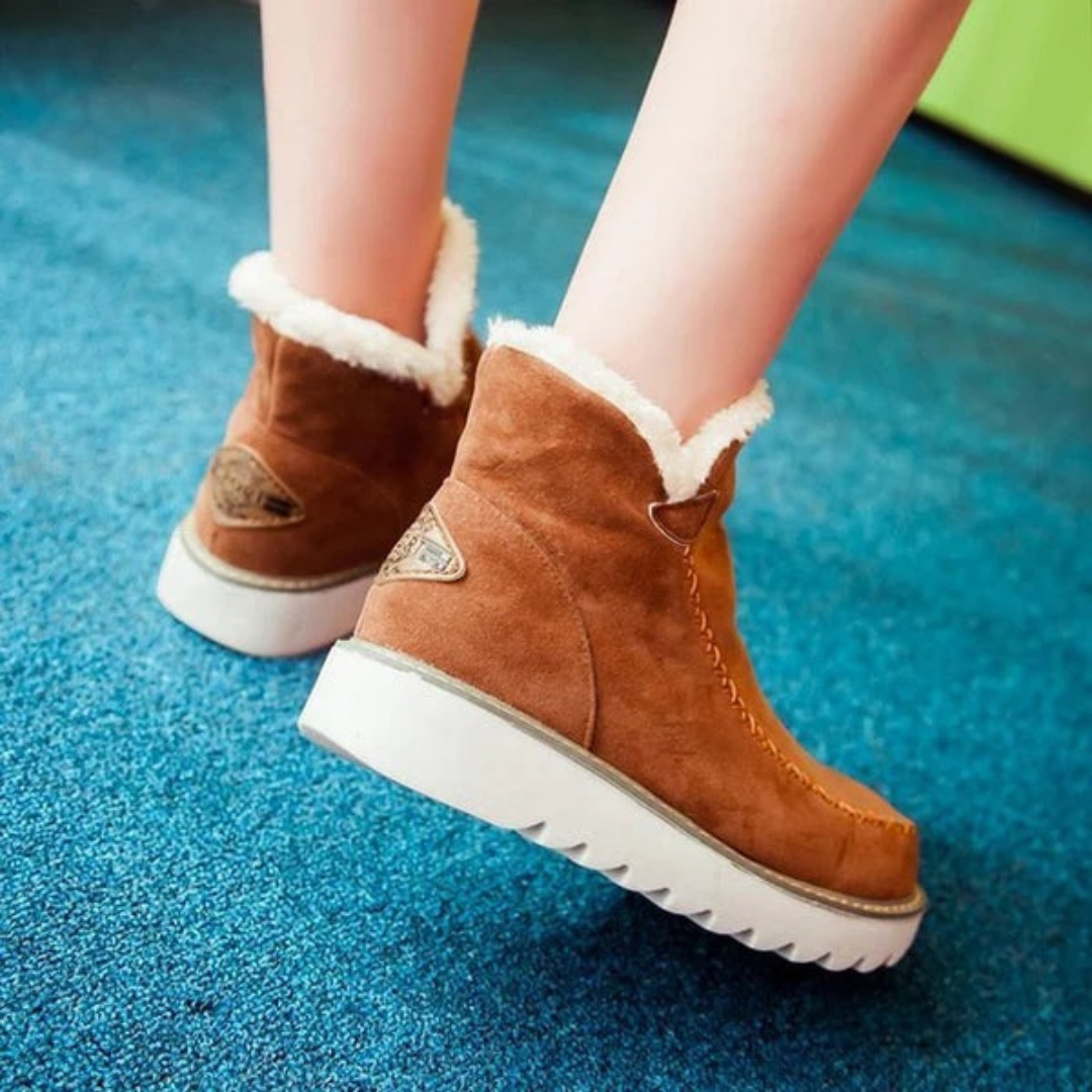 Bottines à Semelle Plateforme pour Femme