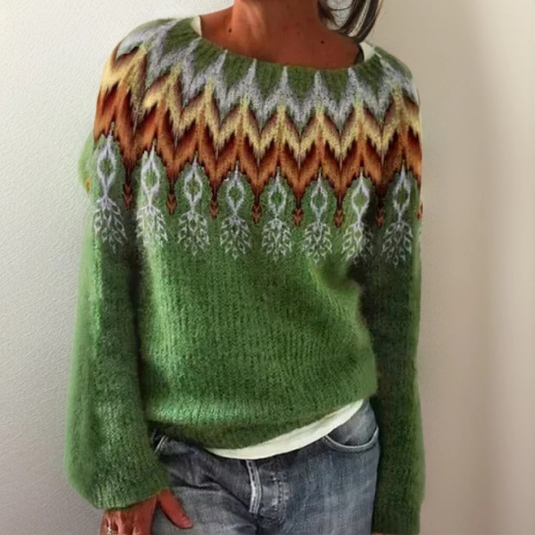 Pull en Maille — Coupe droite pour Femme