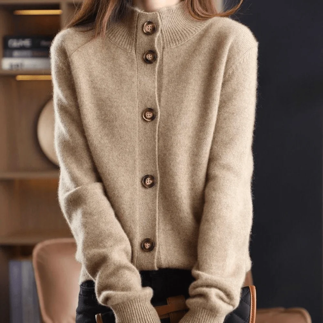 Cardigan Boutonné pour Femme