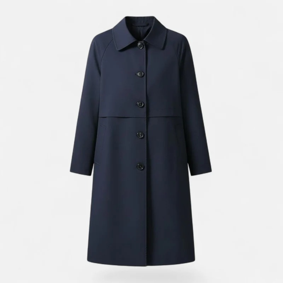 Trench-Coat Mi-Long pour Femme