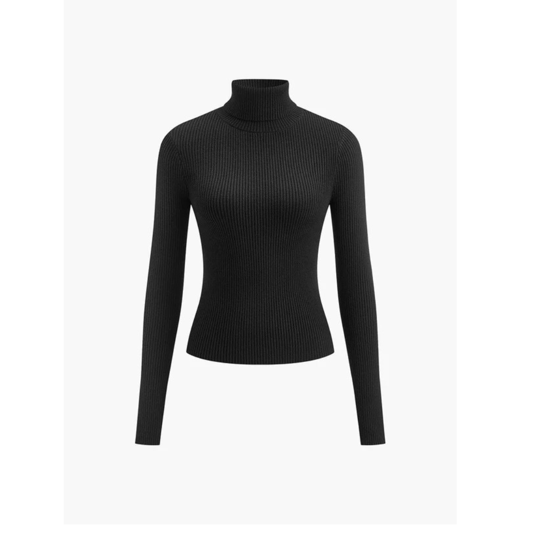 Pull à Col Roulé pour Femme
