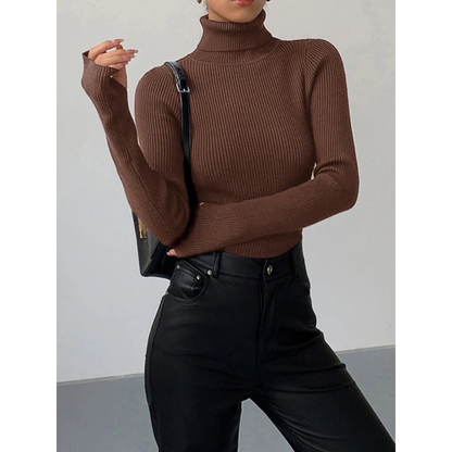 Pull à Col Roulé pour Femme