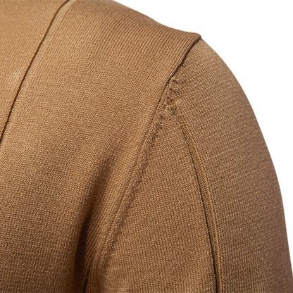 Polo en Maille à Col Zippé pour Homme