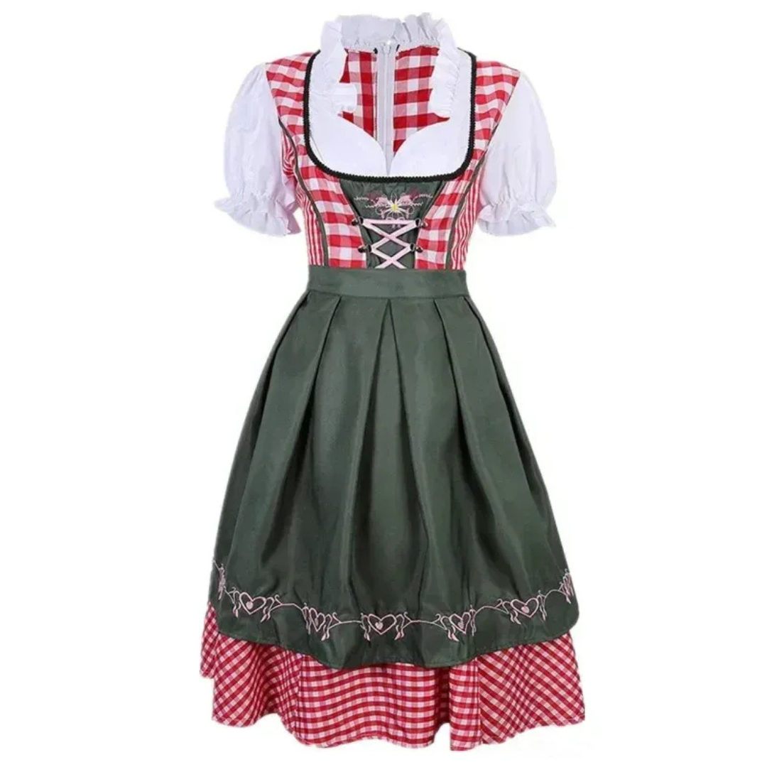 Dirndl à Carreaux pour Femme