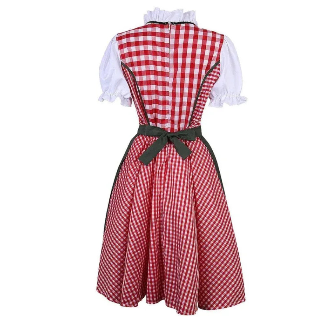 Dirndl à Carreaux pour Femme