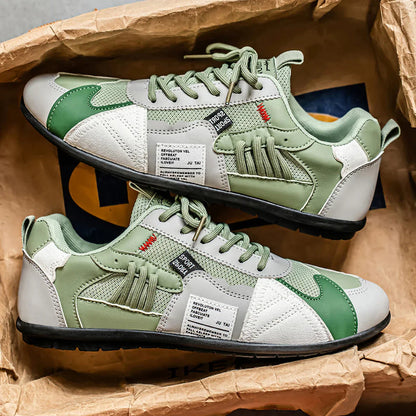 Baskets Basses Tendance à Lacets pour Homme