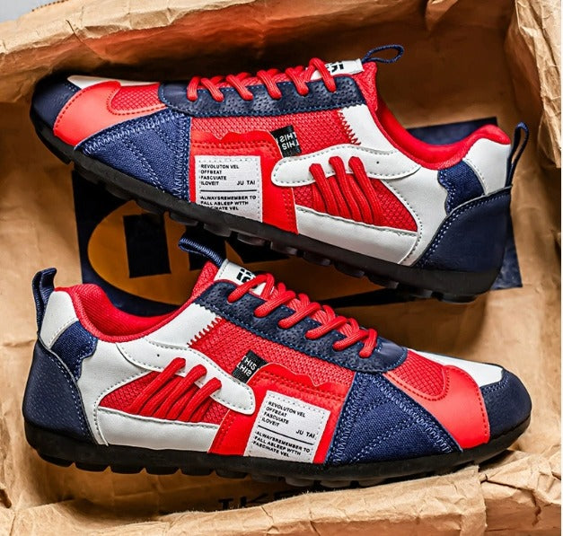 Baskets Basses Tendance à Lacets pour Homme