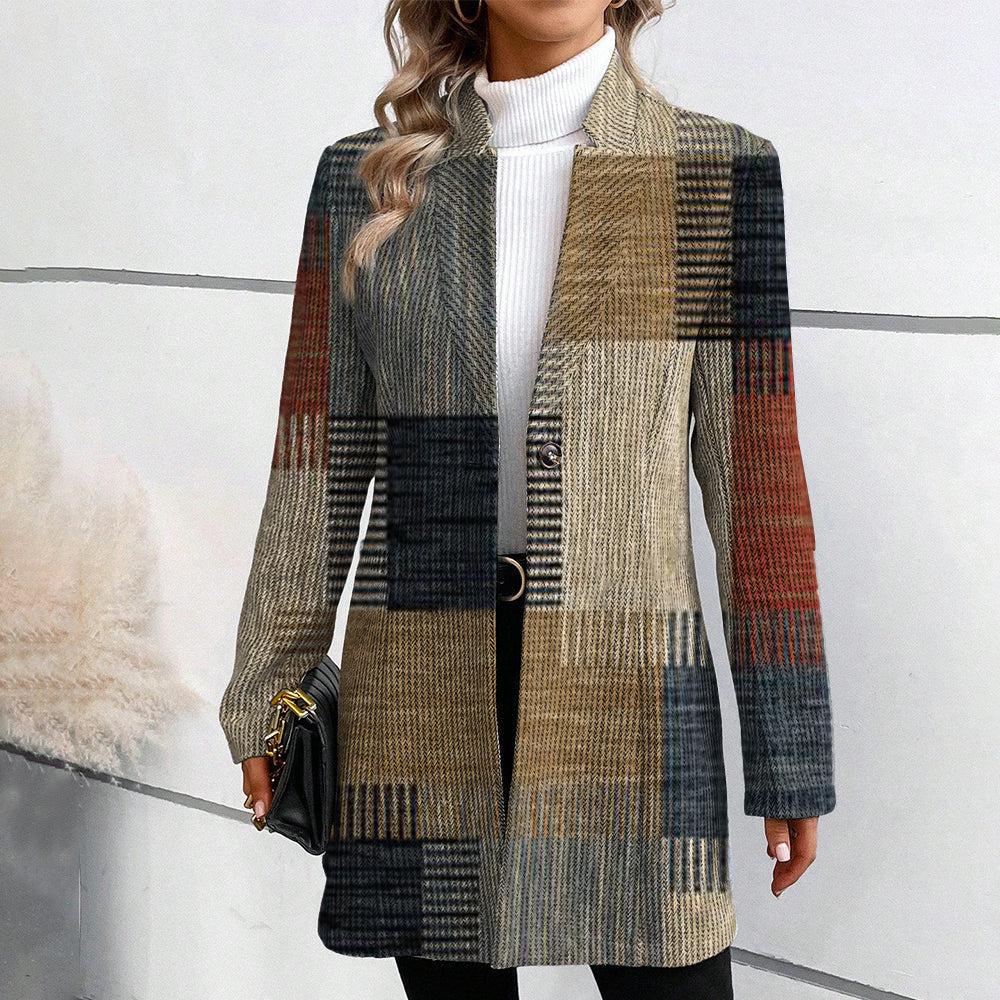 Blazer Cintré Élégant et Polyvalent pour Femme