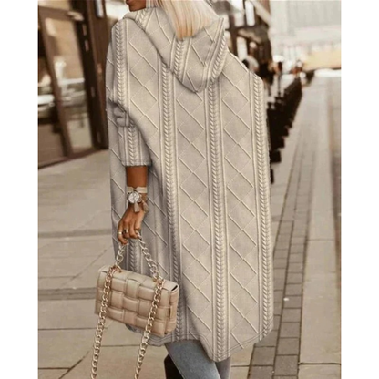 Cardigan à Capuche Long pour Femme