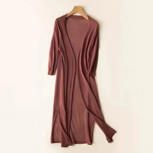 Cardigan à Col V pour Femme